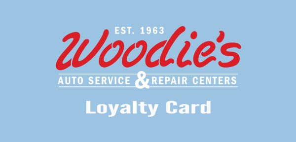 Loyalty Card | Woodie's Auto Service & Repair Center